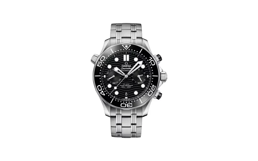 Omega Seamaster Diver 300M 44 mm, steel on steel