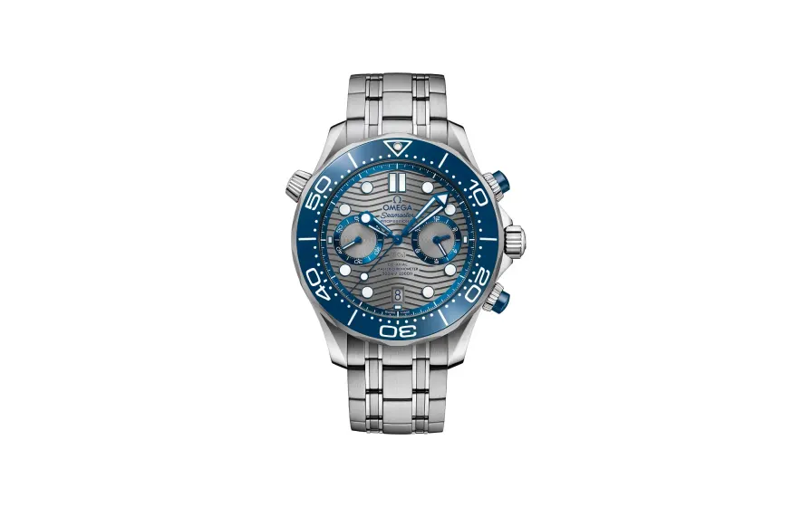 Omega Seamaster Diver 300M 44 mm, steel on steel