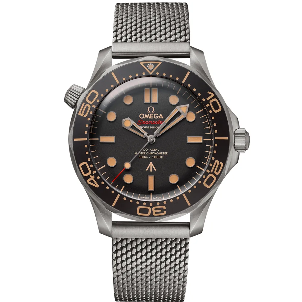Omega 007 Edition Seamaster Diver 300M 42 mm, titanium on titanium