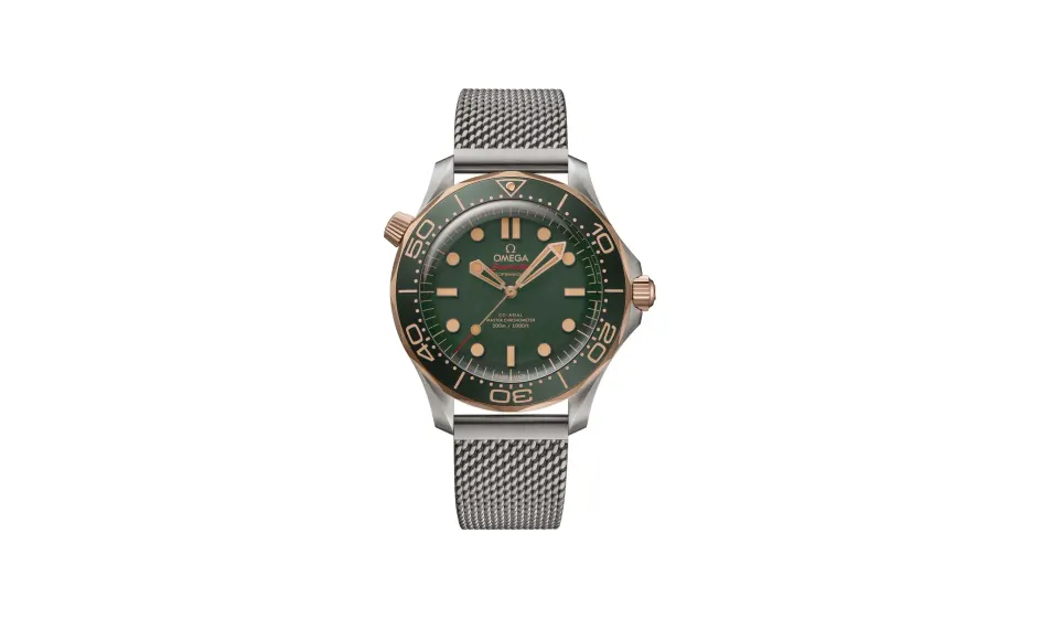 Omega Seamaster Diver 300M 42 mm, titanium - Bronze gold on titanium