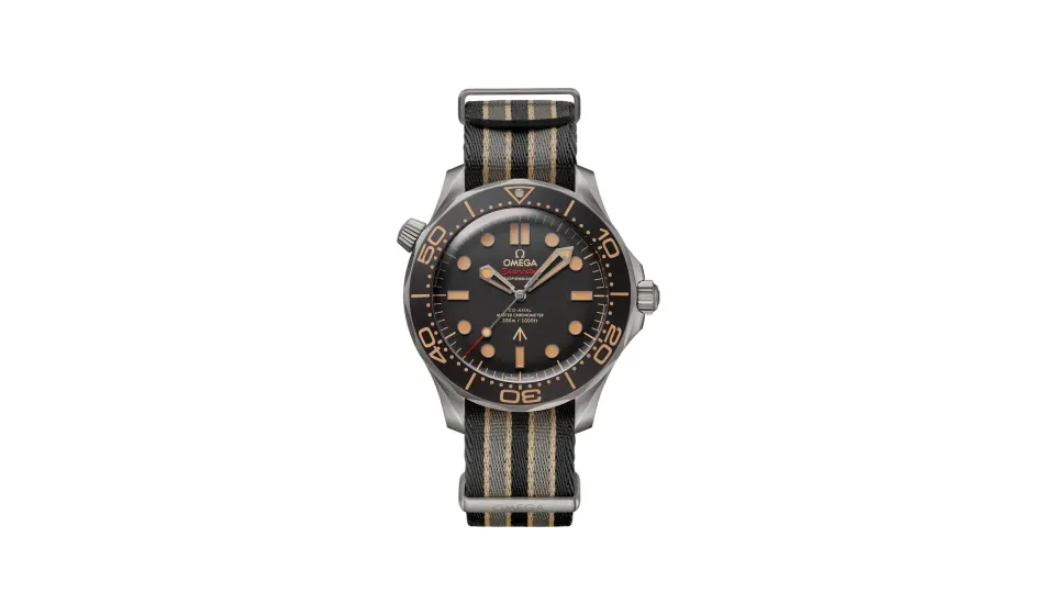 Omega 007 Edition Seamaster Diver 300M 42 mm, titanium on NATO strap