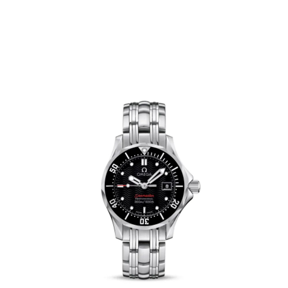 Omega Seamaster Diver 300M Quartz 28 Stainless Steel / Black / Bracelet