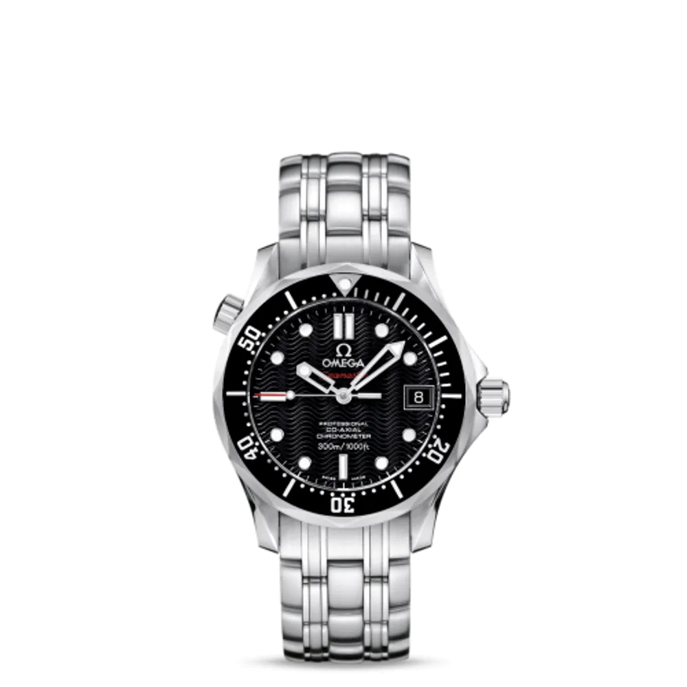 Omega Seamaster Diver 300M Co-Axial 36.25 Stainless Steel / Black / Bracelet