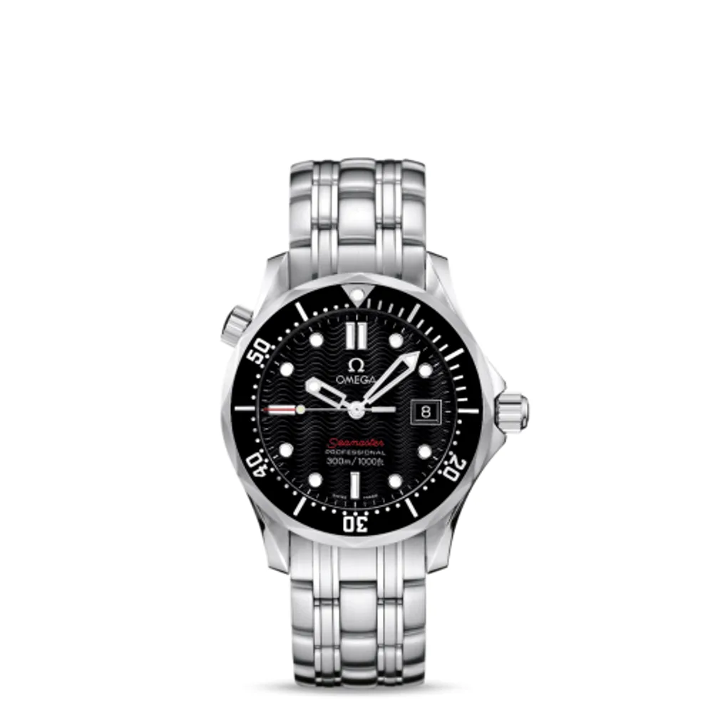 Omega Seamaster Diver 300M Quartz 36.25 Stainless Steel / Black / Bracelet