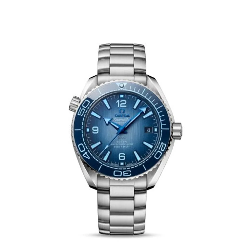 Omega Seamaster Planet Ocean 600M Co-Axial 39.5 Master Chronometer Stainless Steel / Blue / Bracelet