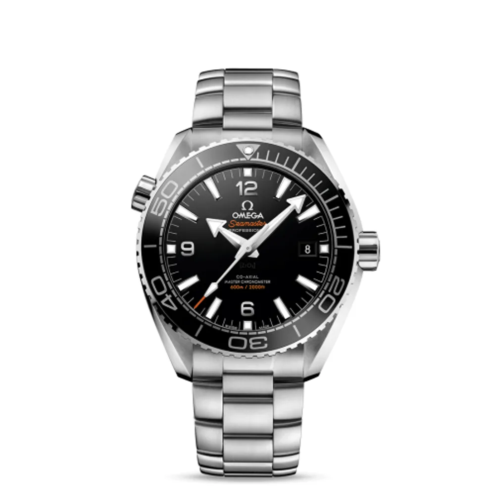 Omega Seamaster Planet Ocean 600M Co-Axial 43.5 Master Chronometer Stainless Steel / Black / Bracelet / NOCS