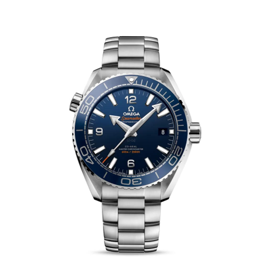 Omega Seamaster Planet Ocean 600M Co-Axial 43.5 Master Chronometer Stainless Steel / Blue / Bracelet