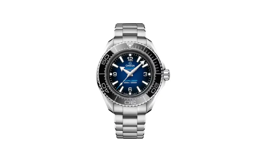 Omega Seamaster Planet Ocean 6000M 45.5 mm, O‑MEGASTEEL on O‑MEGASTEEL Ultra Deep