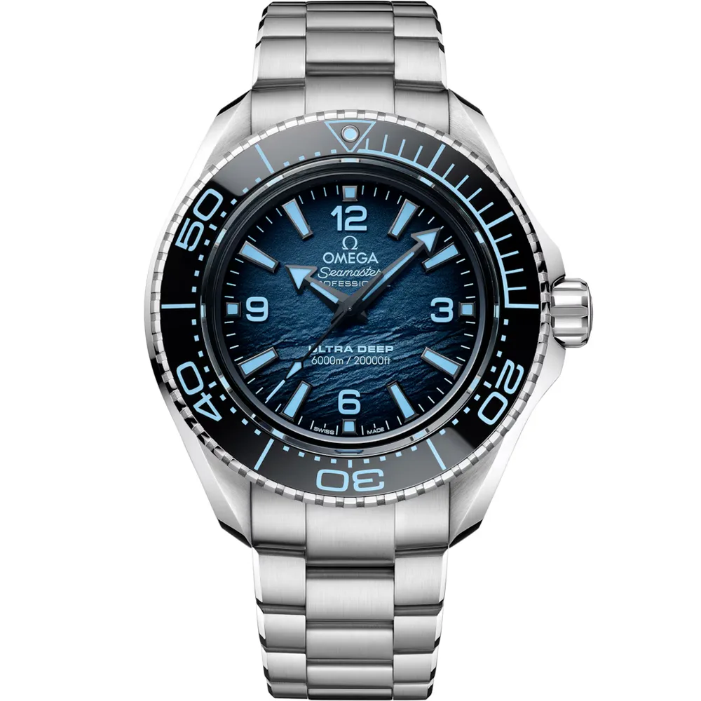 Omega Ultra Deep Seamaster Planet Ocean 6000M 45.5 mm, O-MEGASTEEL on O-MEGASTEEL