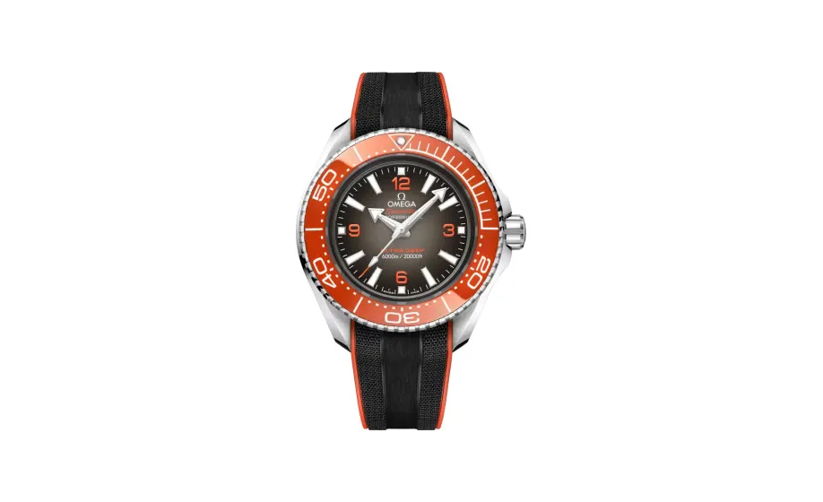 Omega Ultra Deep Seamaster Planet Ocean 6000M 45.5 mm, O-MEGASTEEL on rubber strap