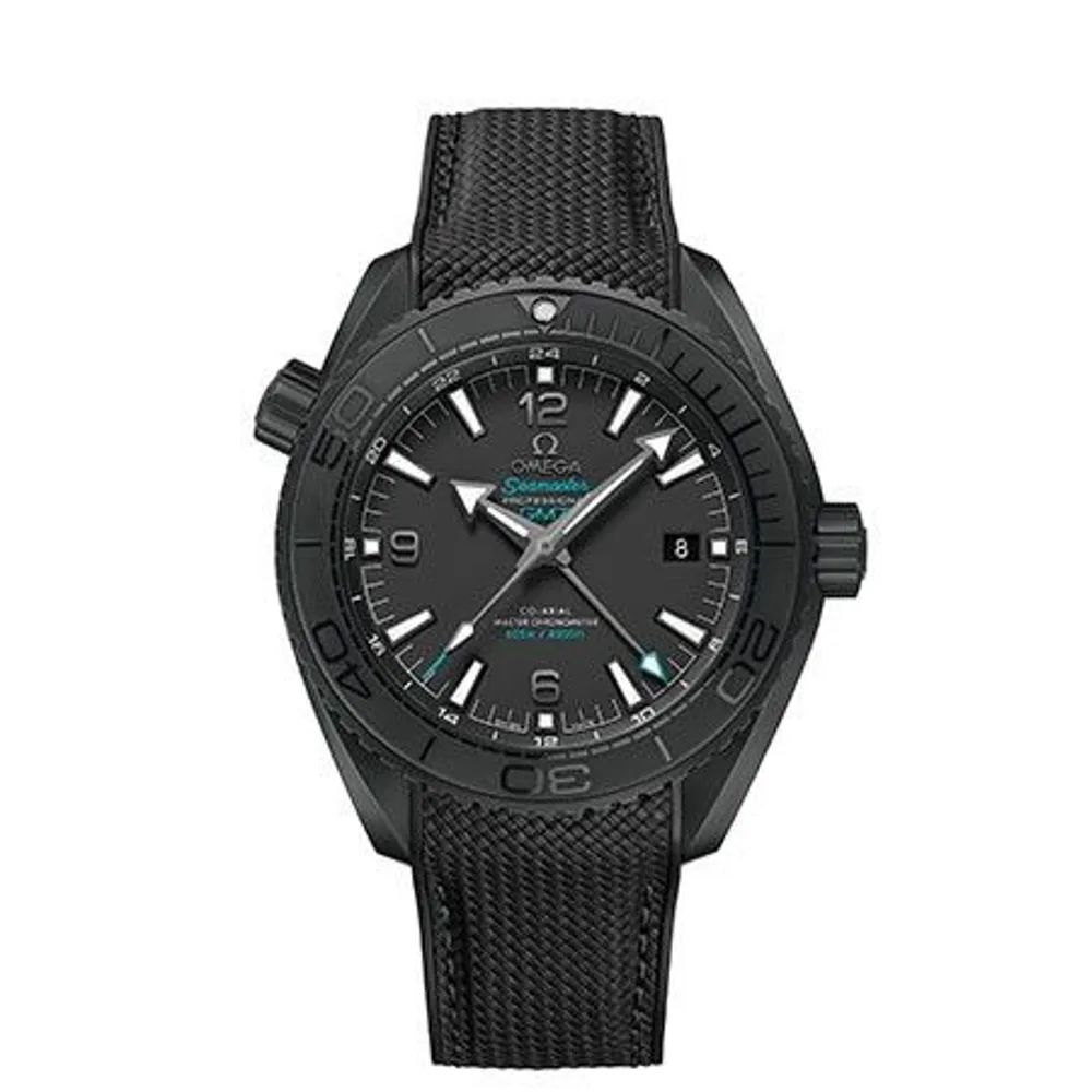 Omega Seamaster Planet Ocean 600M Co-Axial 45.5 Master Chronometer GMT Deep Black Casamigos