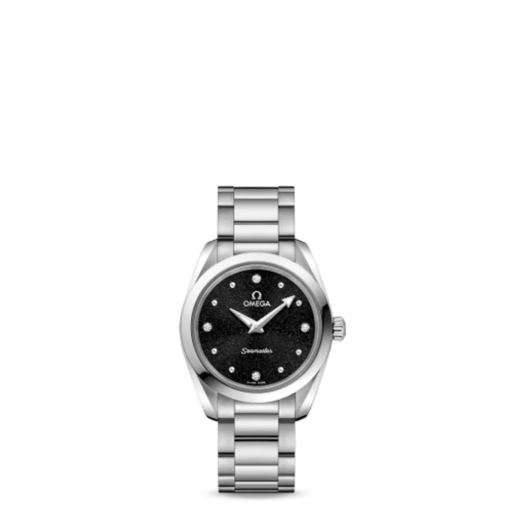 Omega Seamaster Aqua Terra 150M Quartz 28 Stainless Steel / Black / Bracelet