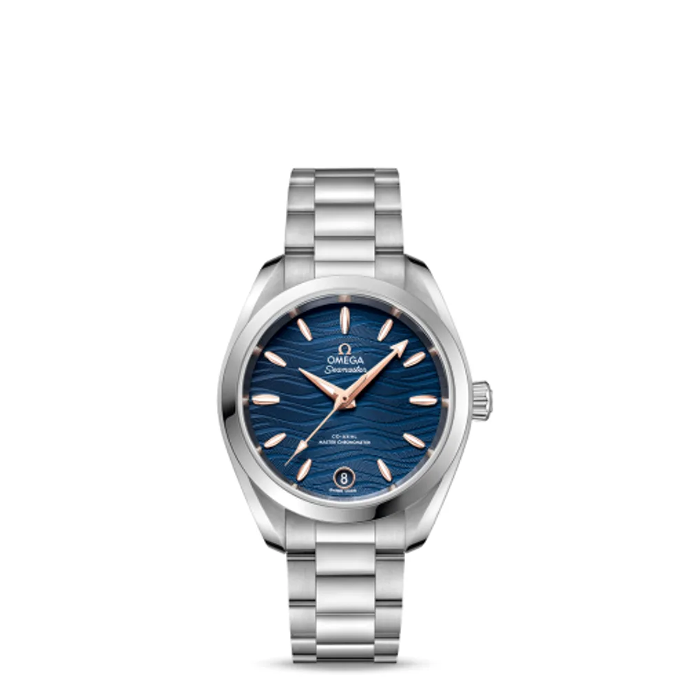 Omega Seamaster Aqua Terra 150M Master Chronometer 34 Stainless Steel / Blue-Waves / Bracelet