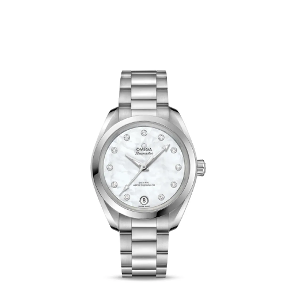 Omega Seamaster Aqua Terra 150M Master Chronometer 34 Stainless Steel / MOP / Bracelet