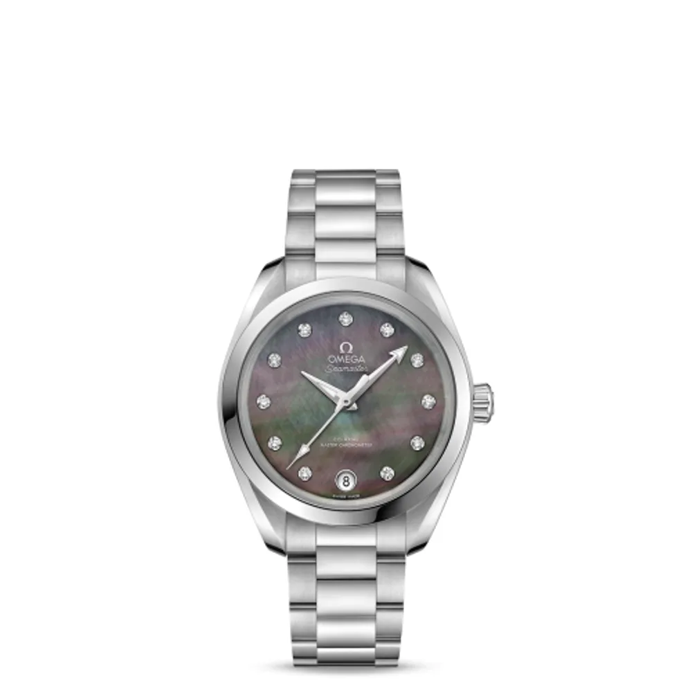Omega Seamaster Aqua Terra 150M Master Chronometer 34 Stainless Steel / Brown MOP / Bracelet