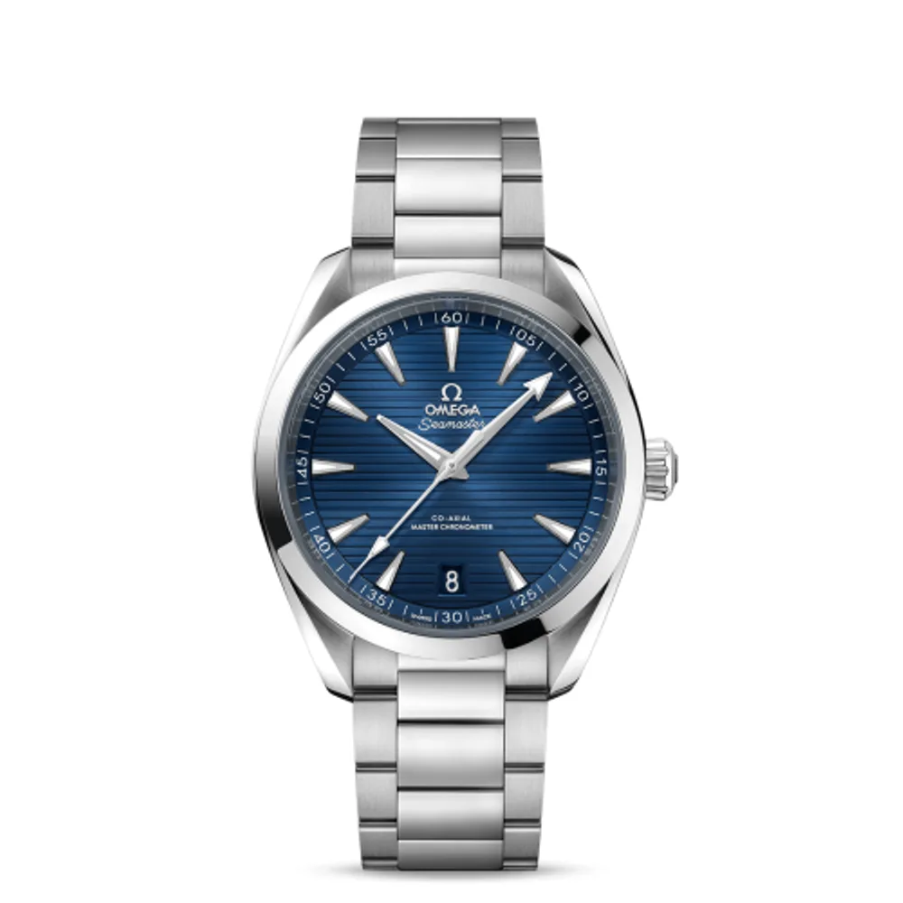Omega Seamaster Aqua Terra 150M Master Chronometer 41 Stainless Steel / Blue / Bracelet / Beijing 2022