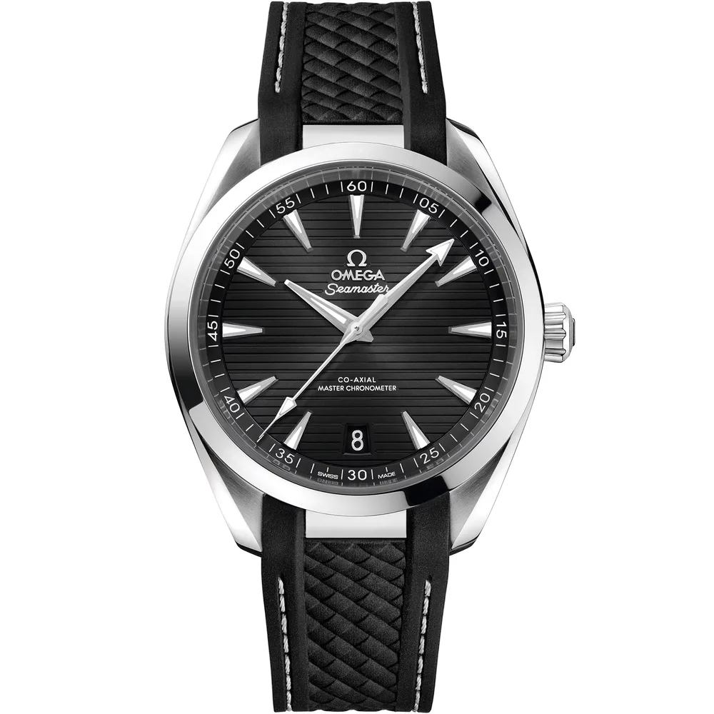 Omega Seamaster Aqua Terra 150M 41 mm, steel on rubber strap