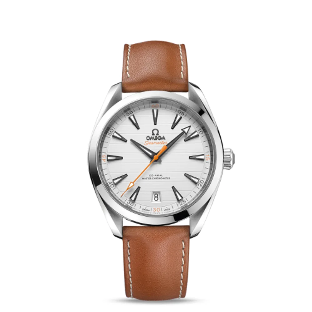 Omega Seamaster Aqua Terra 150M Master Chronometer 41 Stainless Steel / Silver / Calf