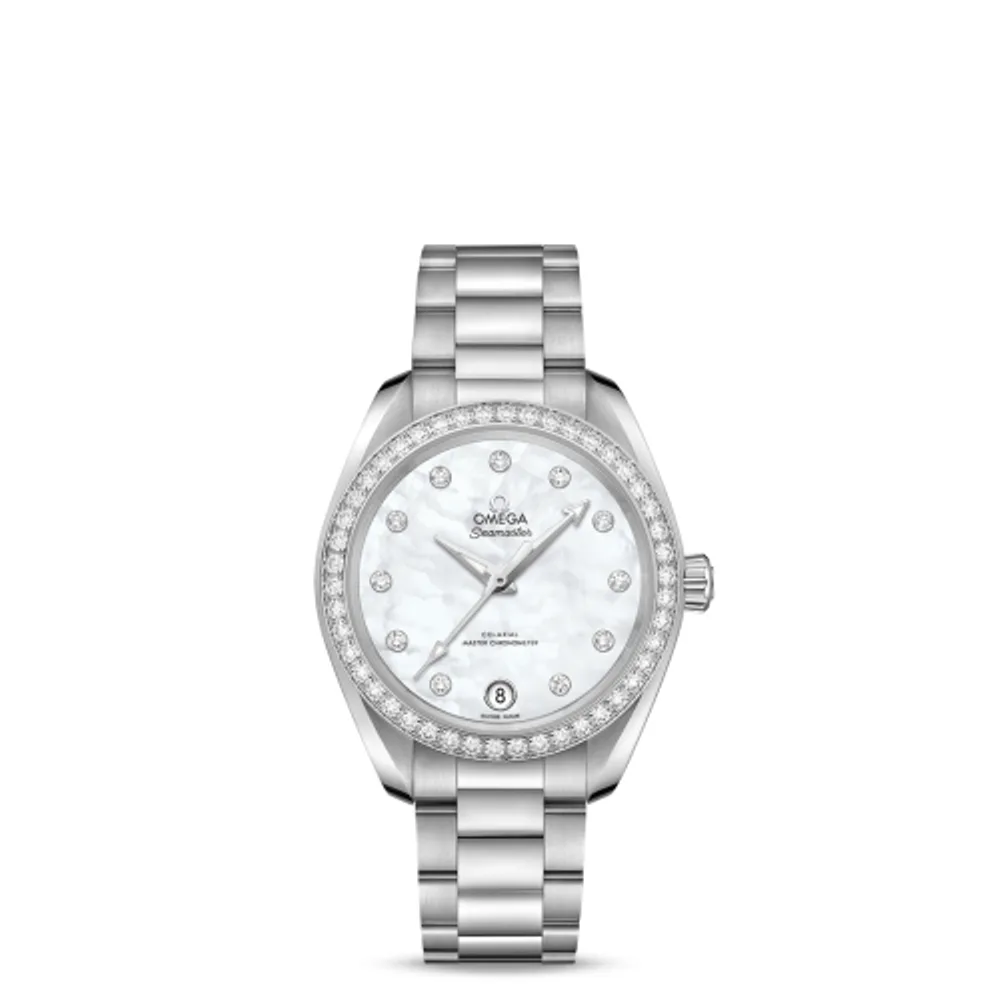 Omega Seamaster Aqua Terra 150M Master Chronometer 34 Stainless Steel / Diamond / MOP / Bracelet