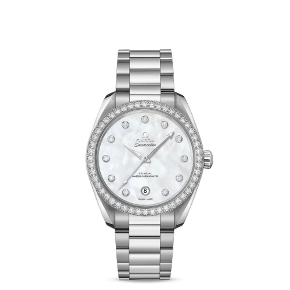 Omega Seamaster Aqua Terra 150M Master Chronometer 38 Stainless Steel / Diamond / MOP / Bracelet