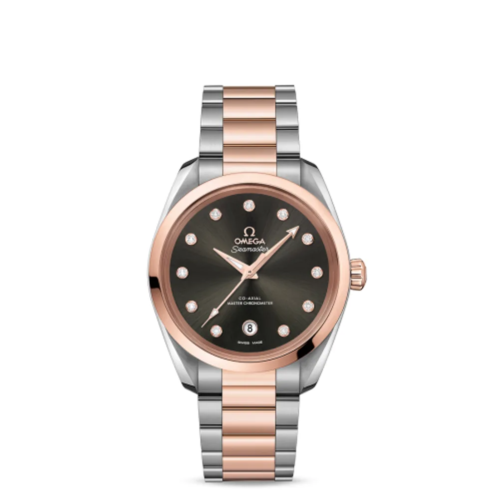 Omega Seamaster Aqua Terra 150M Master Chronometer 38 Stainless Steel / Sedna Gold / Grey / Bracelet