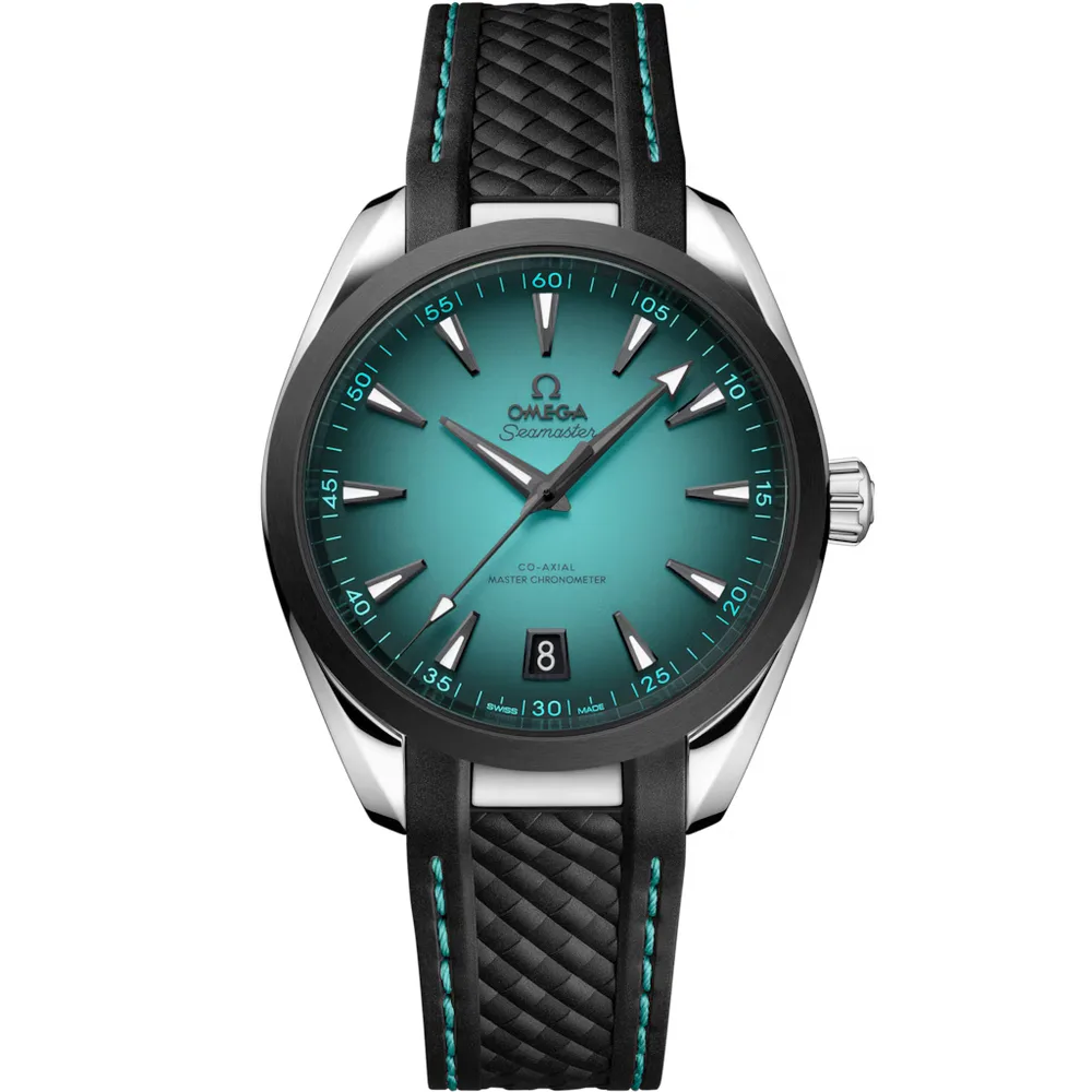 Omega Seamaster Aqua Terra 150M 41 mm, steel on rubber strap
