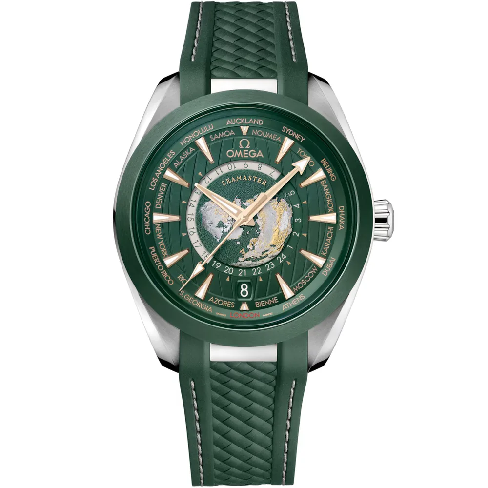 Omega Seamaster Aqua Terra 150M 43 mm, steel on rubber strap