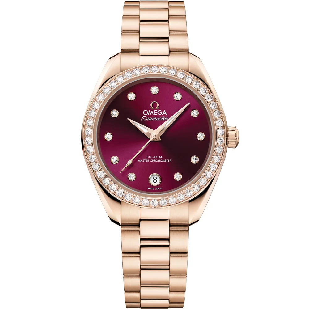 Omega Seamaster Aqua Terra 150M 30 mm, Sedna gold on Sedna gold