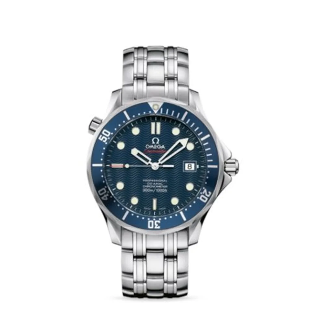 Omega Seamaster Diver 300M Co-Axial 41 Stainless Steel / Blue / Bracelet