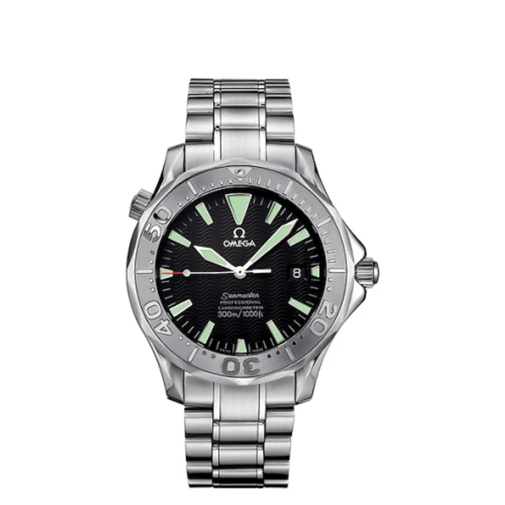 Omega Seamaster Diver 300M Automatic 41 Stainless Steel / White Gold / Black / Non-America's Cup
