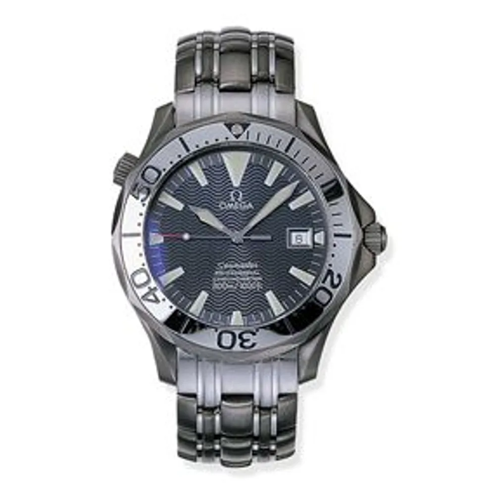 Omega Seamaster Diver 300M Automatic 41 Titanium / Grey / Bracelet / 150th Anniversary