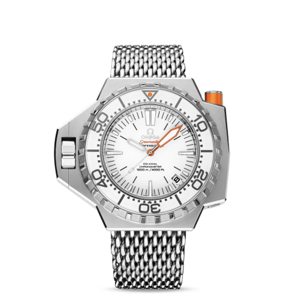 Omega Seamaster PloProf Co-Axial Stainless Steel / White / Shark