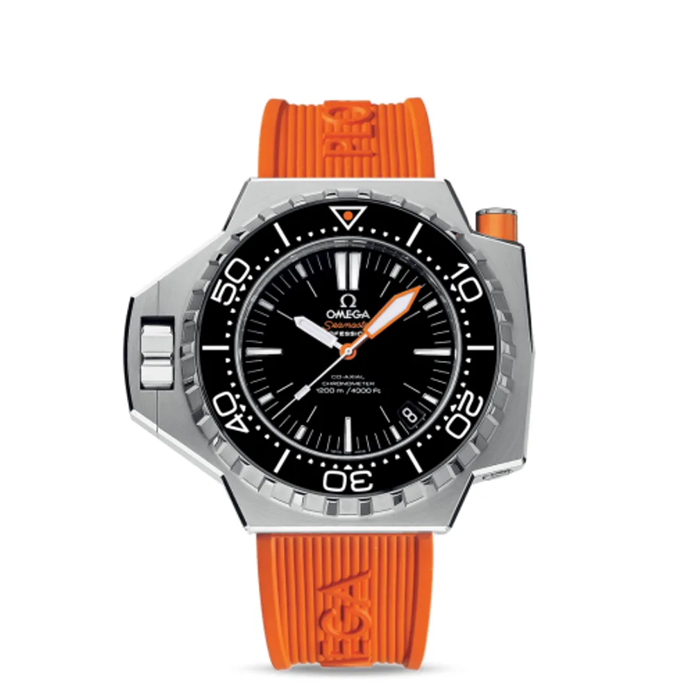 Omega Seamaster PloProf Co-Axial Stainless Steel / Black / Orange