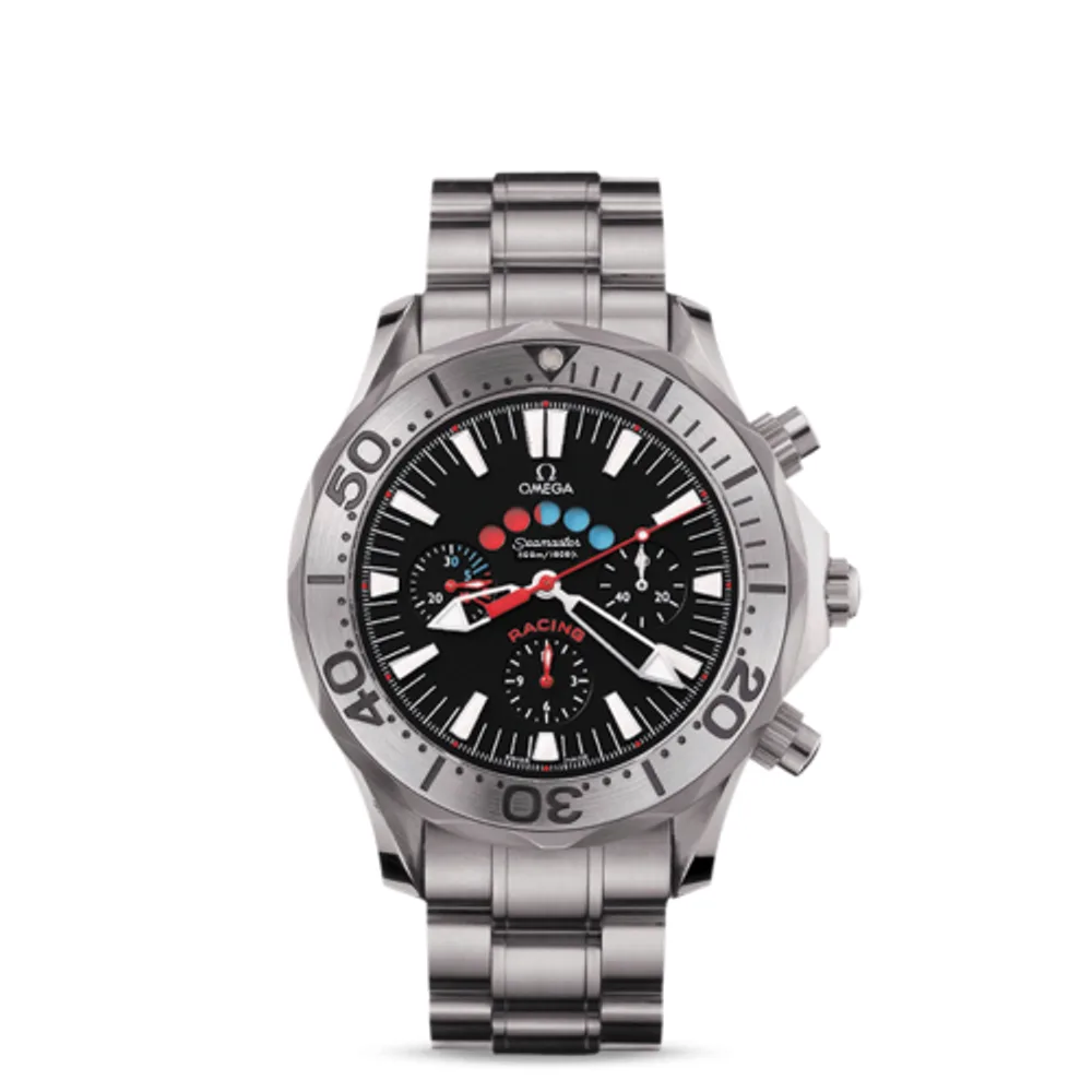 Omega Seamaster Diver 300M Automatic 44 Racing Chronometer Titanium / Black / Bracelet