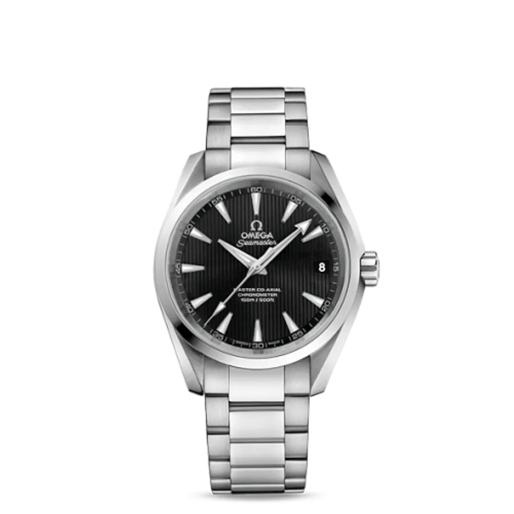 Omega Seamaster Aqua Terra 150M Master Co-Axial 38.5 Stainless Steel / Black / Bracelet