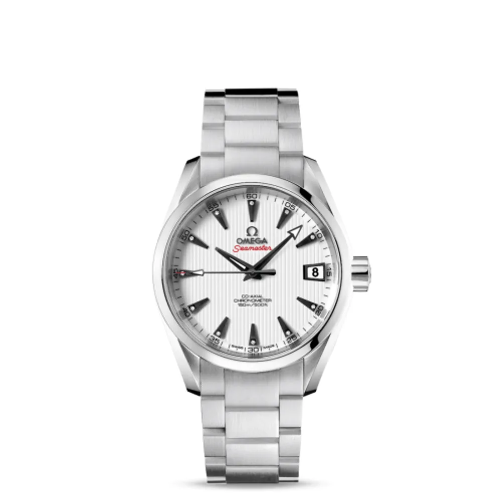 Omega Seamaster Aqua Terra 150M Co-Axial 38.5 Stainless Steel / White / Bracelet