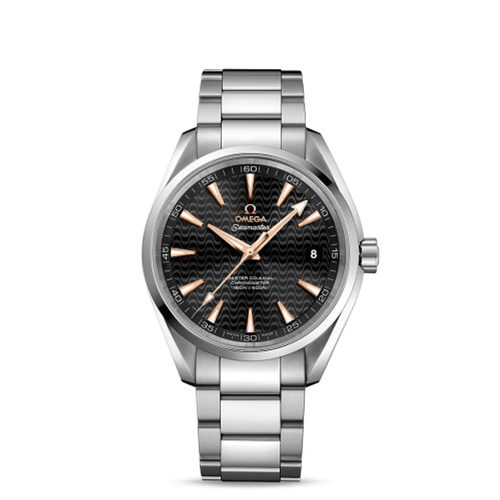 Omega Seamaster Aqua Terra 150m Master Co-Axial 41.5 Stainless Steel / Black Waves / Bracelet