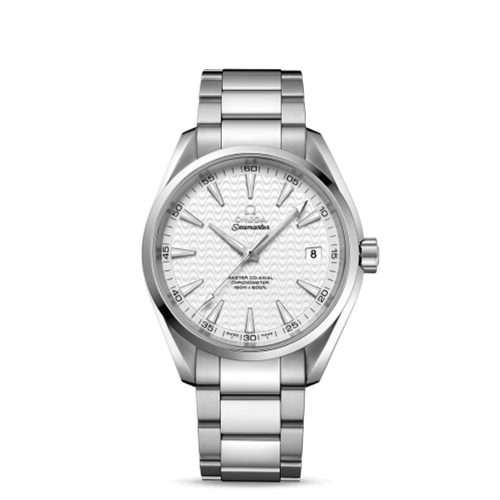 Omega Seamaster Aqua Terra 150m Master Co-Axial 41.5 Stainless Steel / Silver Waves / Bracelet