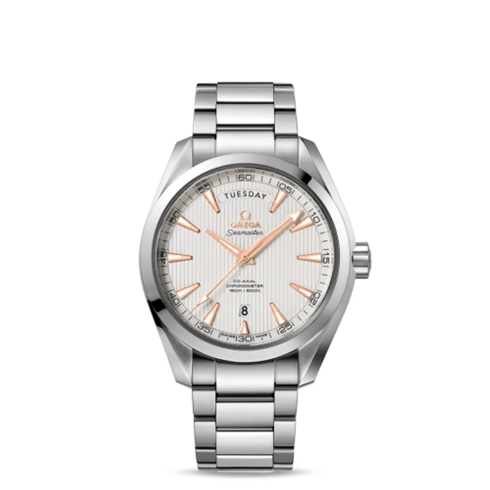 Omega Seamaster Aqua Terra 150m Co-Axial 41.5 Day-Date 41.5mm Stainless Steel / Silver / Bracelet