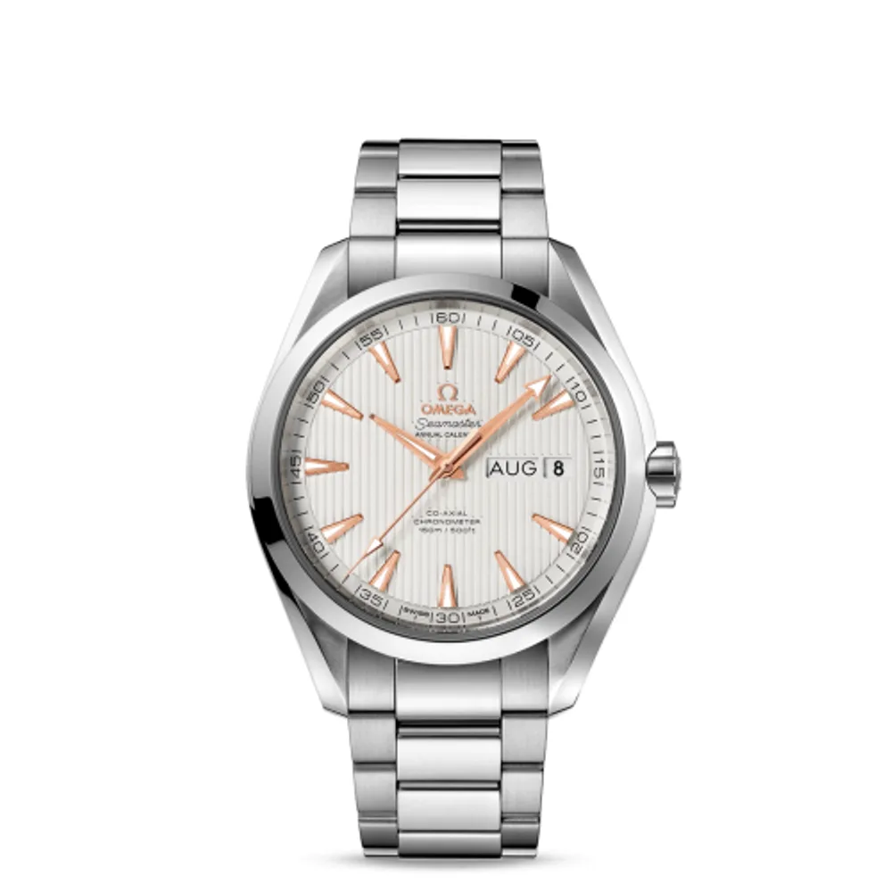 Omega Seamaster Aqua Terra 150M Co-Axial 43 Annual Calendar Stainless Steel / Silver / Bracelet