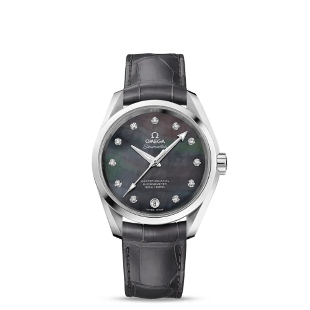Omega Seamaster Aqua Terra 150M Master Co-Axial 38.5 Stainless Steel / Grey MOP