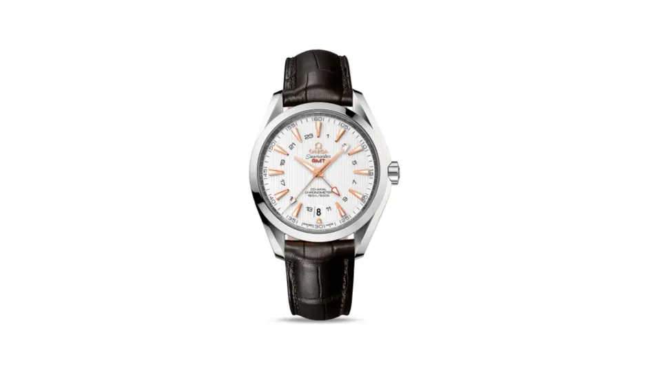 Omega Seamaster Aqua Terra 150M Co-Axial 43 GMT Stainless Steel / Silver