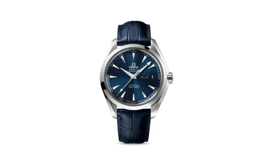Omega Seamaster Aqua Terra 150M Co-Axial 43 Annual Calendar Stainless Steel / Blue