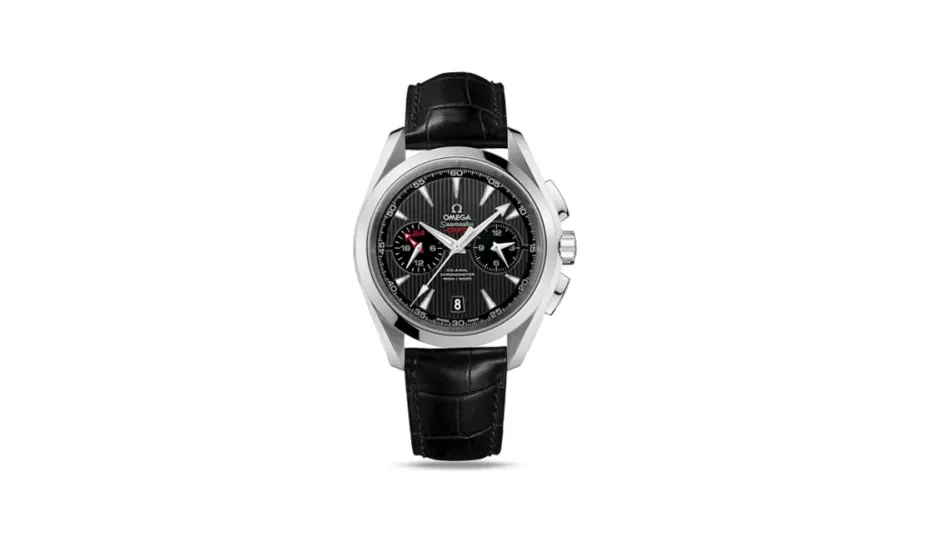 Omega Seamaster Aqua Terra 150M Co-Axial 43 GMT Chronograph Stainless Steel / Grey