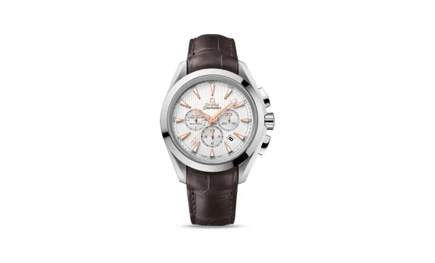 Omega Seamaster Aqua Terra 150M Co-Axial 44 Chronograph Stainless Steel / Silver