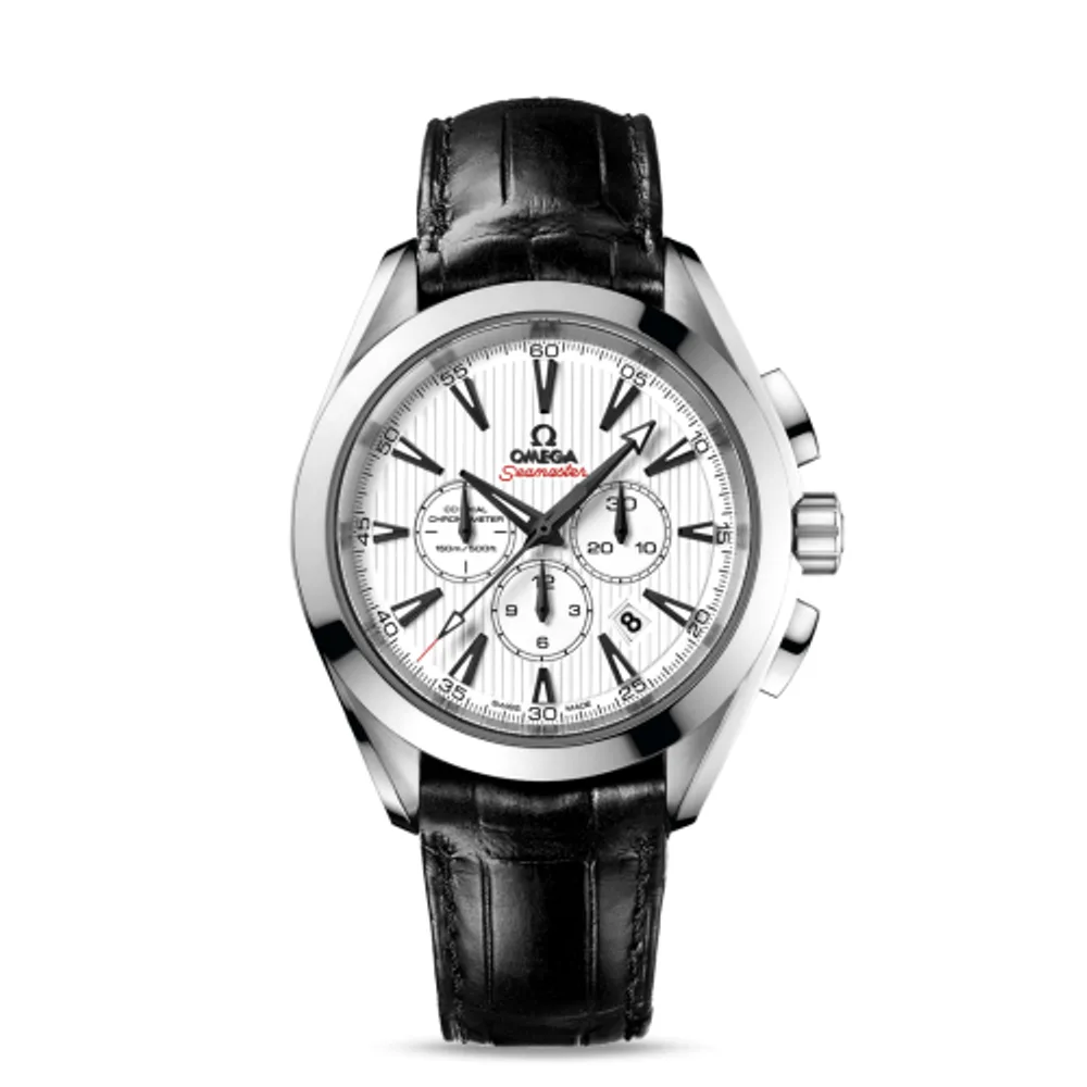 Omega Seamaster Aqua Terra 150M Co-Axial 44 Chronograph Co-Axial Stainless Steel / White