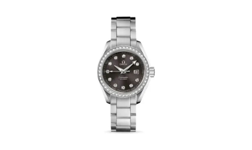 Omega Seamaster Aqua Terra 150M Quartz 30 Stainless Steel / Diamond / Grey / Bracelet
