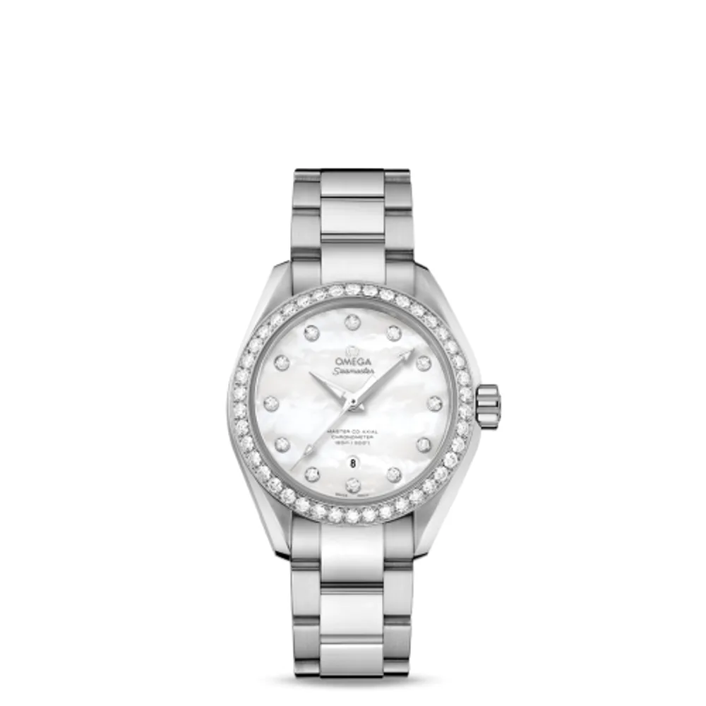Omega Seamaster Aqua Terra 150M Master Co-Axial 34 Stainless Steel / Diamond / MOP / Bracelet
