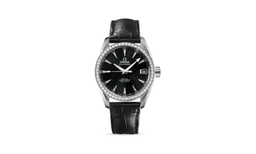 Omega Seamaster Aqua Terra 150M Co-Axial 38.5 Stainless Steel / Diamond / Black