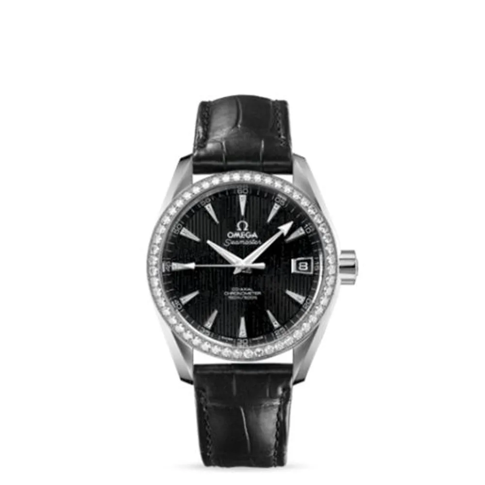 Omega Seamaster Aqua Terra 150M Co-Axial 38.5 Stainless Steel / Diamond / Black